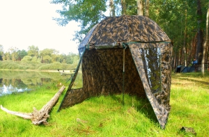 Parasol Namiot Z Oknem Impregnowany Moro