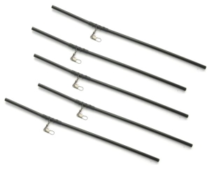 Rurka 10 cm. antysplątaniowa prosta komplet 5 szt.