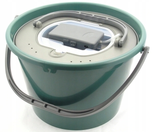 Wiadro Zanętowe 13L - kosz - pompka