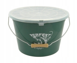 Wiadro zanętowe z miarką 25L - pokrywka