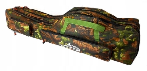 POKROWIEC WĘDKI MORO CAMOU 3+2 komory 140 cm.