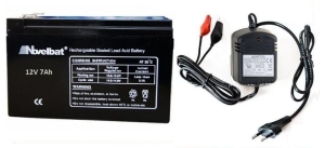 Akumulator ŻEL 12V 7Ah + ŁADOWARKA 