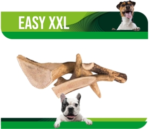 Naturalny Gryzak z Poroża Jelenia EASY XXL " Dł : +20cm. Waga Psa +30kg