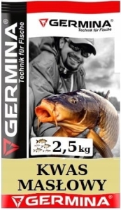 ZANĘTA GERMINA GROUNDBAIT Supercena za 2,5 kg. KWAS MASŁOWY 