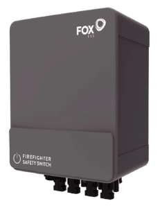 ZABEZPIECZENIE PPOŻ. Foxess S-BOX (2 stringi )    panel , fotowoltaika