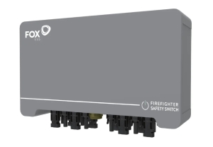 ZABEZPIECZENIE PPOŻ. Foxess S-BOX ( 4 stringi )   panel , fotowoltaika