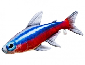 Maskotka Gaby Neonek z Akwarium Neon Innesa Jak Żywy Poduszka 53 cm