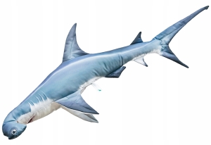 Poduszka Gaby Ryba Rekin Młot Jak Żywy 110 cm. NA PREZENT