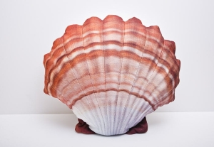 MUSZLA POMARŃCZOWA 45 cm Poduszka Zabawka Maskotka Jak Żywa Na Prezent Gaby