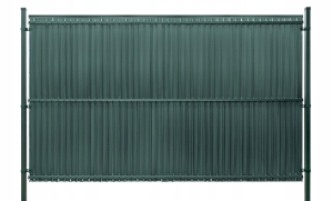 OSŁONA PANELI OGRODZENIOWYCH 153 x 250 44/62 ZIELONY Cały gotowy komplet + instrukcja