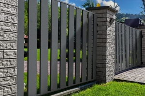 Przęsło ogrodzeniowe Pionowe 200x120cm Ocynk Malowane Proszkowo CZARNY+ instrukcja