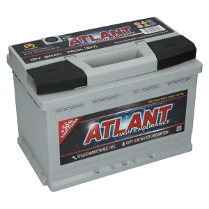 Akumulator ATLANT 12V 80Ah 760A L3 P+)