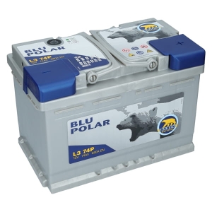 Akumulator Baren Blu Polar 12V 74Ah 680A L3 74P P+