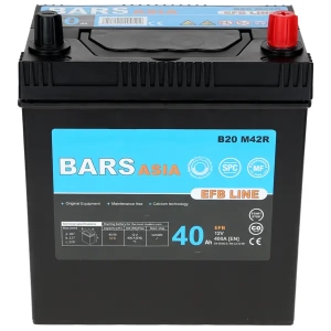 Akumulator Bars EFB LINE 12V 40Ah 400A B20 M42R Japan Start&Stop P+ (L)