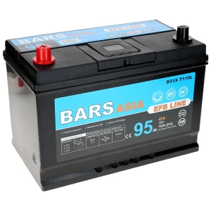 Akumulator Bars EFB LINE 12V 95Ah 760A D31 T110R Japan Start&Stop L+ (L)
