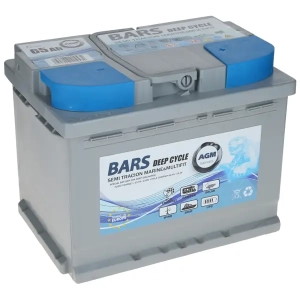 Akumulator Bars Marine AGM Deep Cycle 12V 65Ah L2 P+