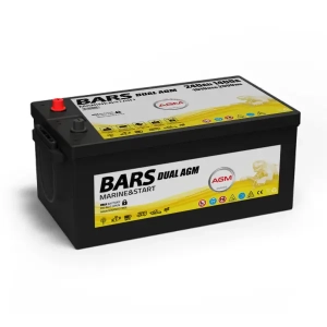 Akumulator Bars Marine Dual Purpose AGM Deep Cycle 12V 240Ah 1400A 2000Wh C L+