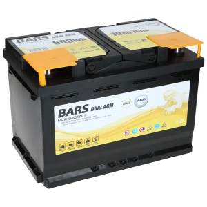 Akumulator Bars Marine Dual Purpose AGM Deep Cycle 12V 70Ah 760A 600Wh L3 P+