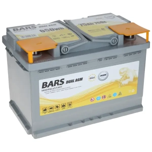 Akumulator Bars Marine Dual Purpose AGM Deep Cycle 12V 75Ah 760A 650Wh L3 P+