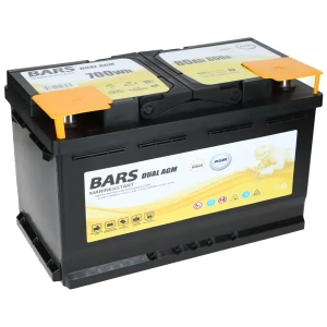 Akumulator Bars Marine Dual Purpose AGM Deep Cycle 12V 80Ah 800A 700Wh L4 P+