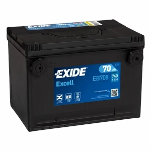 Akumulator Exide EB708 70Ah 740A G78 L+ Excell