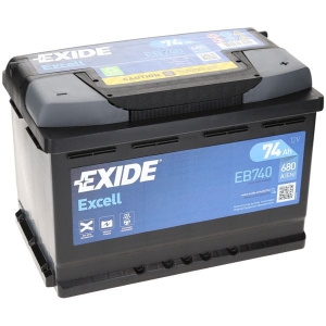 Akumulator Exide EB740 74Ah 680A L3 P+ Excell