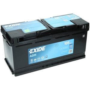 Akumulator Exide EK1050 105Ah 950A L6 AGM Start&Stop