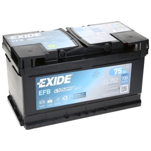 Akumulator Exide EL752 75Ah 730A L4B P+ EFB Start&Stop