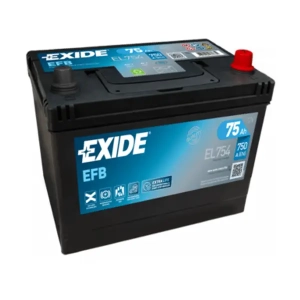 Akumulator Exide EL754 12V 75Ah 750A D26 EFB Start&Stop Japan +P