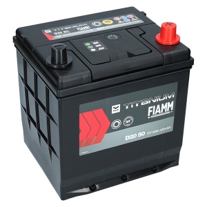 Akumulator Fiamm Black 12V 50Ah 420A D20 50 P+