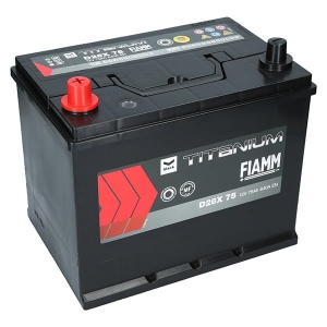 Akumulator Fiamm Black 12V 75Ah 640A D26X 75 L+