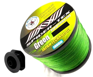 Plecionka Spider tex 0,50 mm.  Osiem splotów.