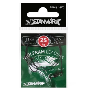 Stanmar przypon stalka Wolframowa 35cm 25kg.
