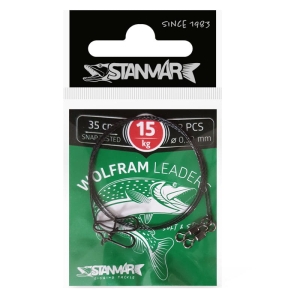 Stanmar przypon stalka Wolframowa 35cm 15kg.