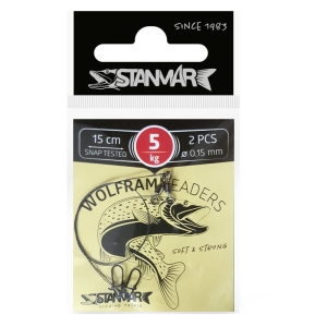Stanmar przypon stalka Wolframowa 15cm 5kg.