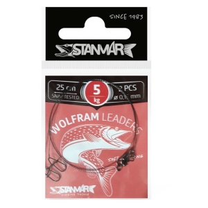 Stanmar przypon stalka Wolframowa 25cm 5kg.