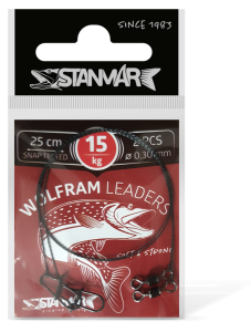 Stanmar przypon stalka Wolframowa 25cm 15kg.