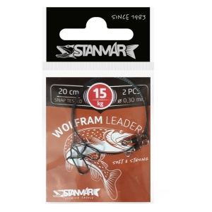 Stanmar przypon stalka Wolframowa 20cm 15kg.